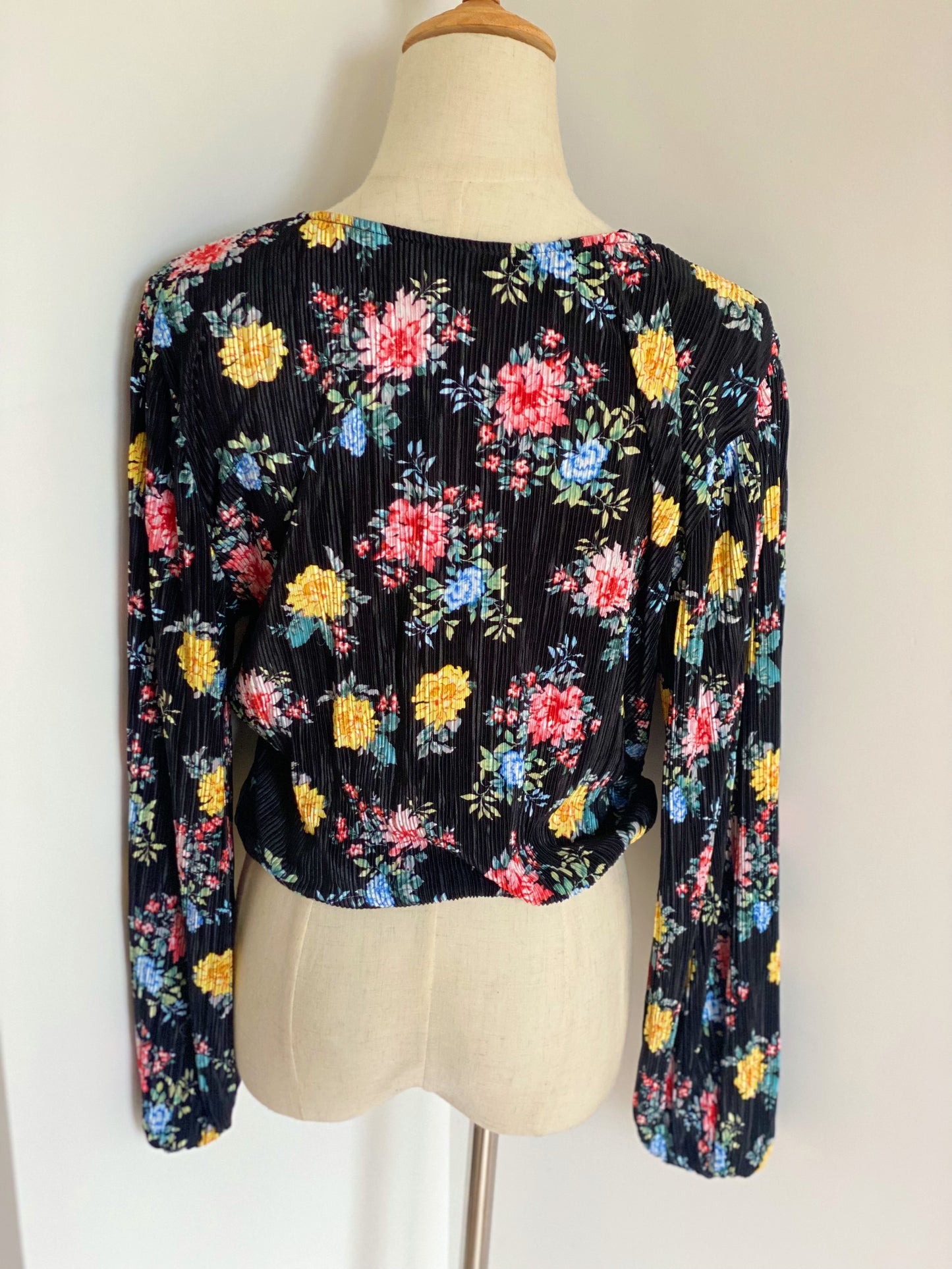 Top fleuri topshop