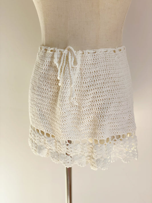 Adorable jupe en crochet